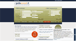 Desktop Screenshot of guidaavvocati.it